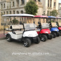 Electric two seater aluminum pull cart golf carts